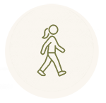 mujer-andando Icono de una mujer andando